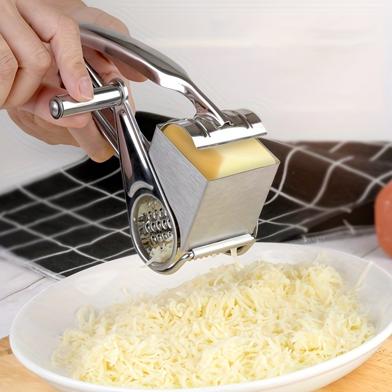 Reusable Cheese Grater With Handle - Manual Rotary Cheese Grater For Hard  Cheese, Chocolate, And Nuts - Kitchen Gadget For Easy And Efficient Grating  - Temu