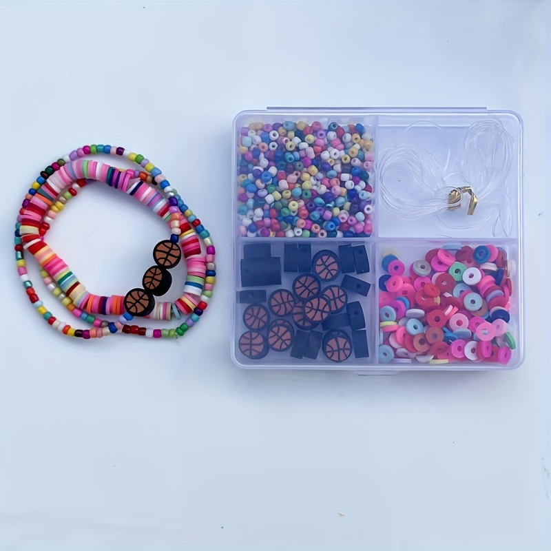 Make your own Seed bead Spacer. Beaded Spacer Stretch Bracelet. 
