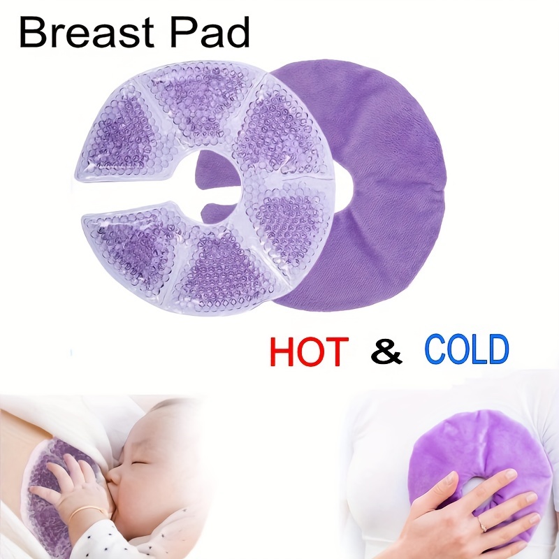 QETRABONE Breast Therapy Pads, Hot Cold Breastfeeding Gel Pads,  Breastfeeding Essentials and Postpartum Recovery, Nursing Pain Relief for  Mastitis