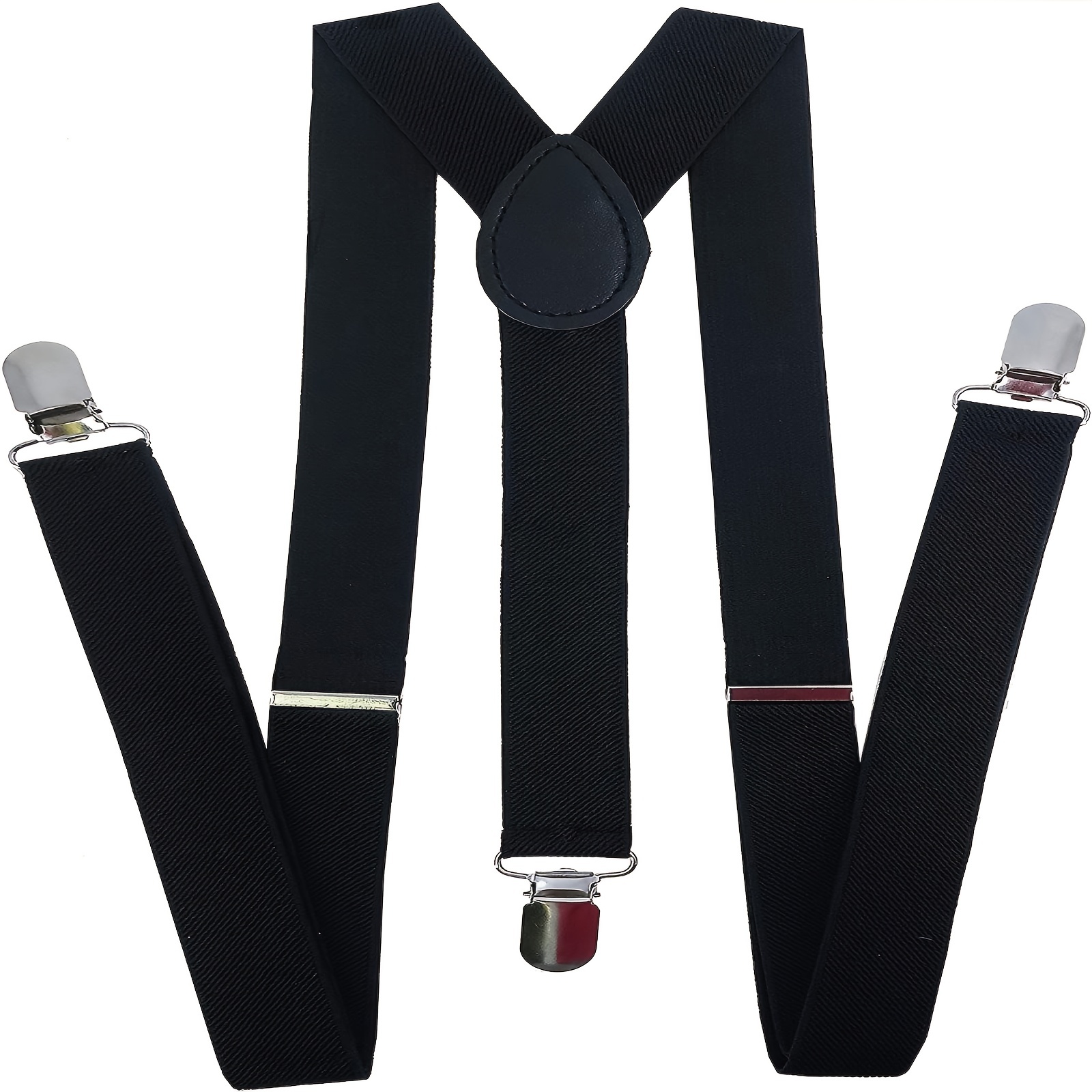 1pc Adjustable Elastic Y Back Design Mens Suspenders With Strong