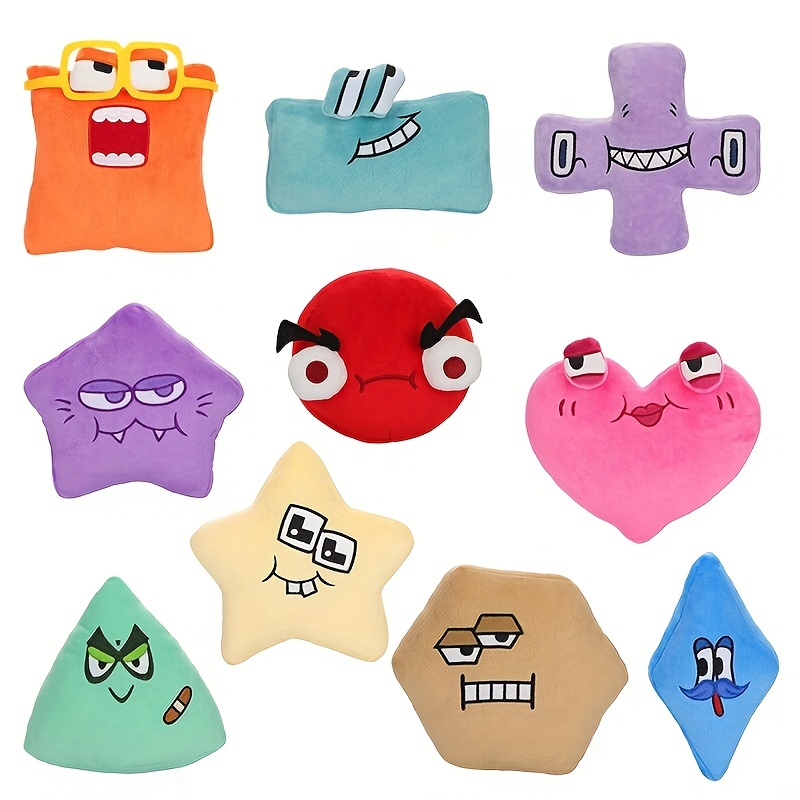 Alphabet Lore Plush Toys Anime 26 English Letters Stuffed Kids Montessori  Gift