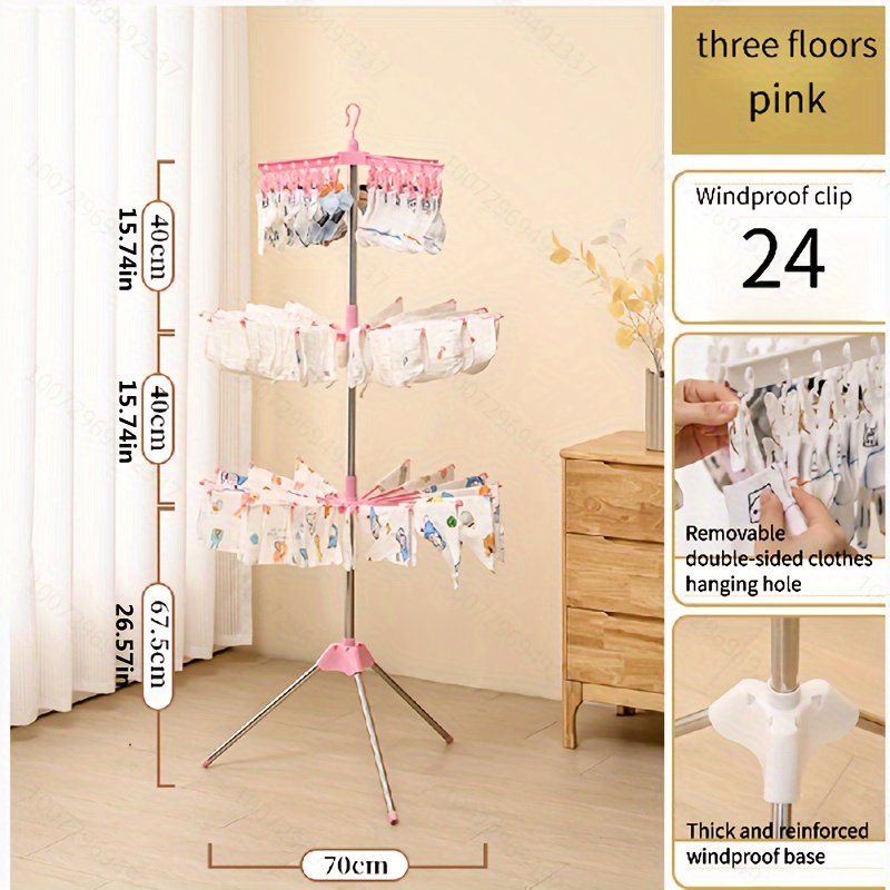 Plastic stand for outlet clothes