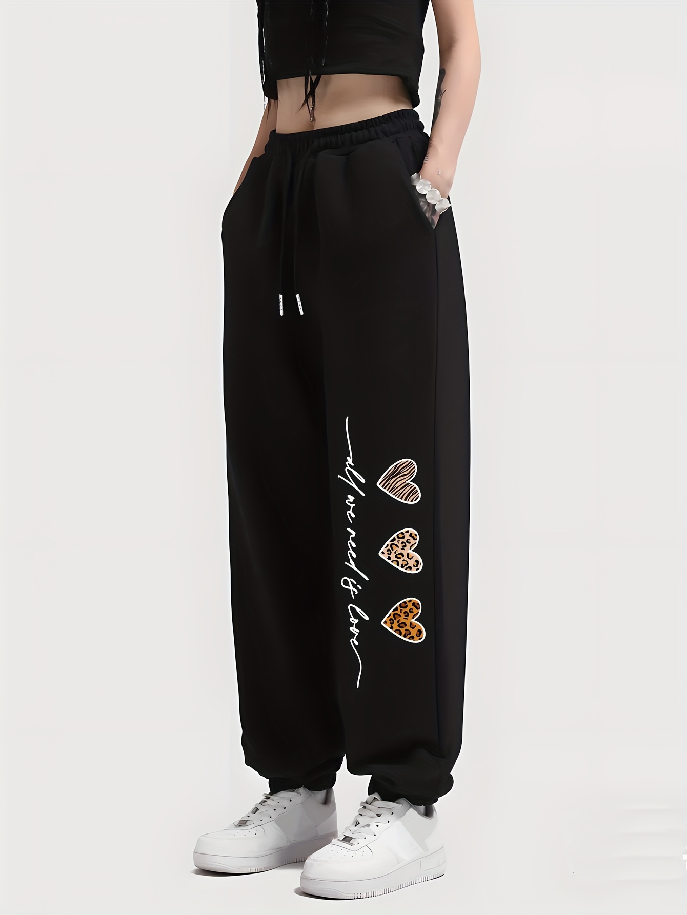 Panda Fly with Balloon Women's Jogger Pants Lounge Printed Sweatpants Baggy  Athletic Trousers with Pocket XL : : Clothing, Shoes & Accessories