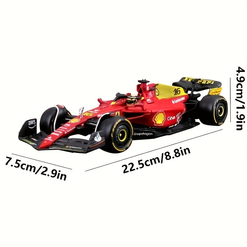 Burago 1:24 2023 F1 75 75th Anniversary #16 #55 Model Cars - Temu