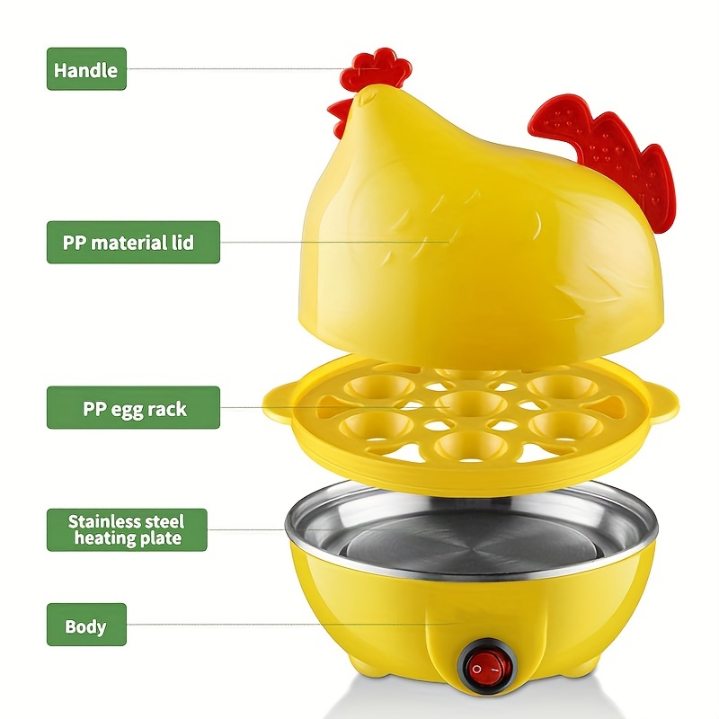 Revolutionize Breakfast With The Multifunctional Us Plug Egg - Temu