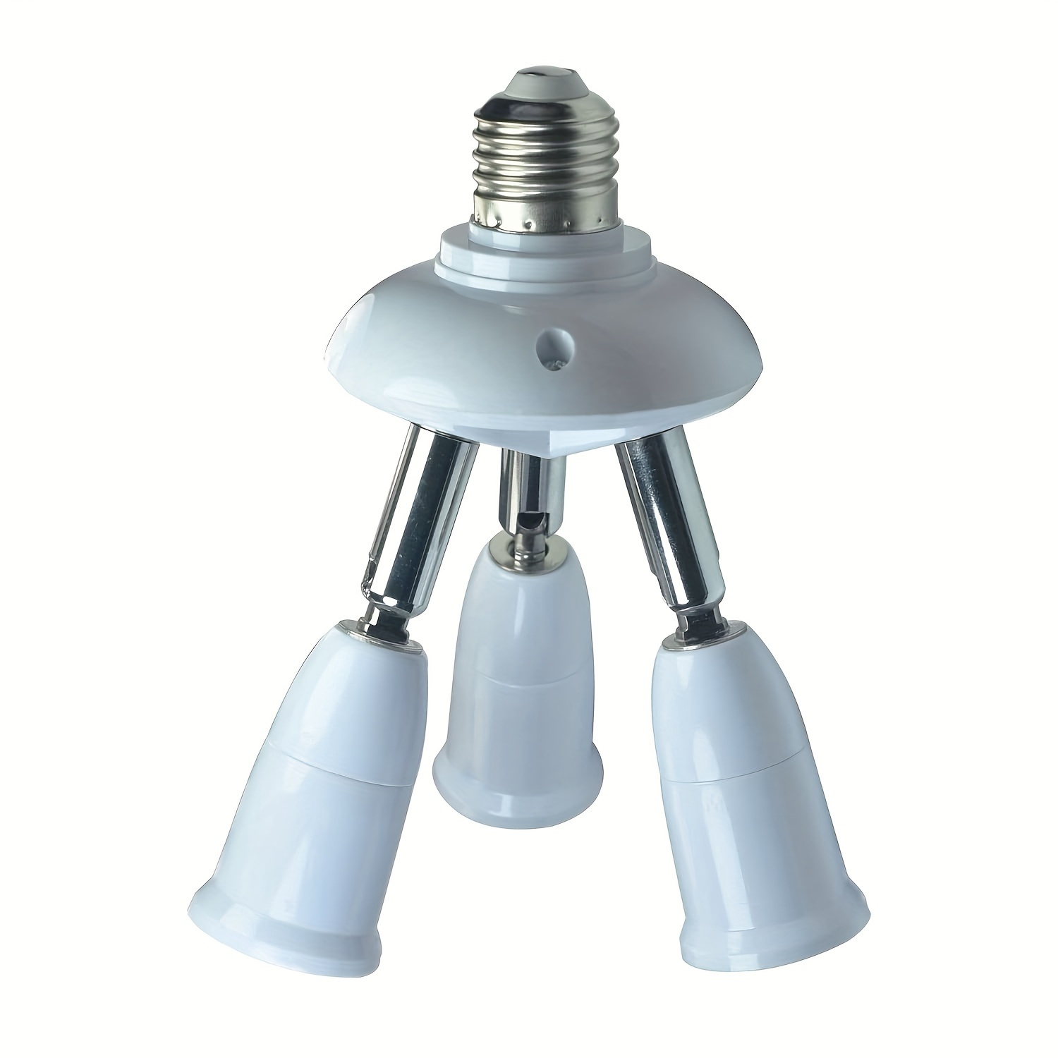 Adaptador de enchufe de bombilla de 3 puntas, salida de enchufe de luz  polarizada, adaptador de enchufe a enchufe, adaptador de enchufe de  bombilla