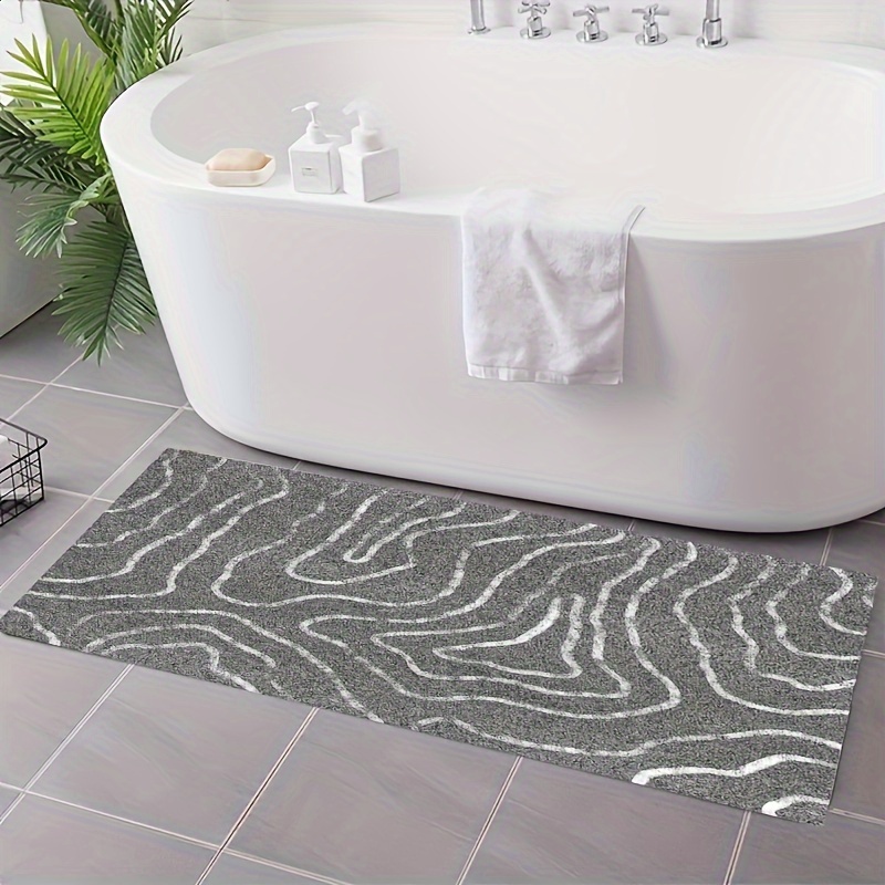 Ultra Soft Diatom Mud Mat For Bathroom Non Slip Bathroom Rug - Temu