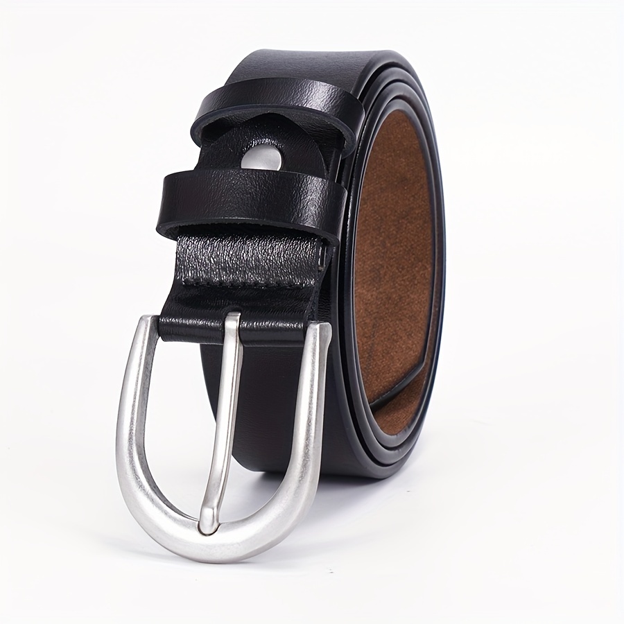 Mens Genuine Leather Belt Luxury Designer Belts Men Cowskin Strap Male Jeans