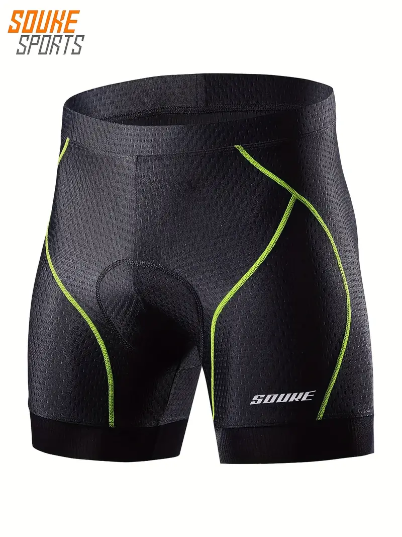4d Padded Cycling Underwear Shorts Men Anti slip Leg Grips - Temu