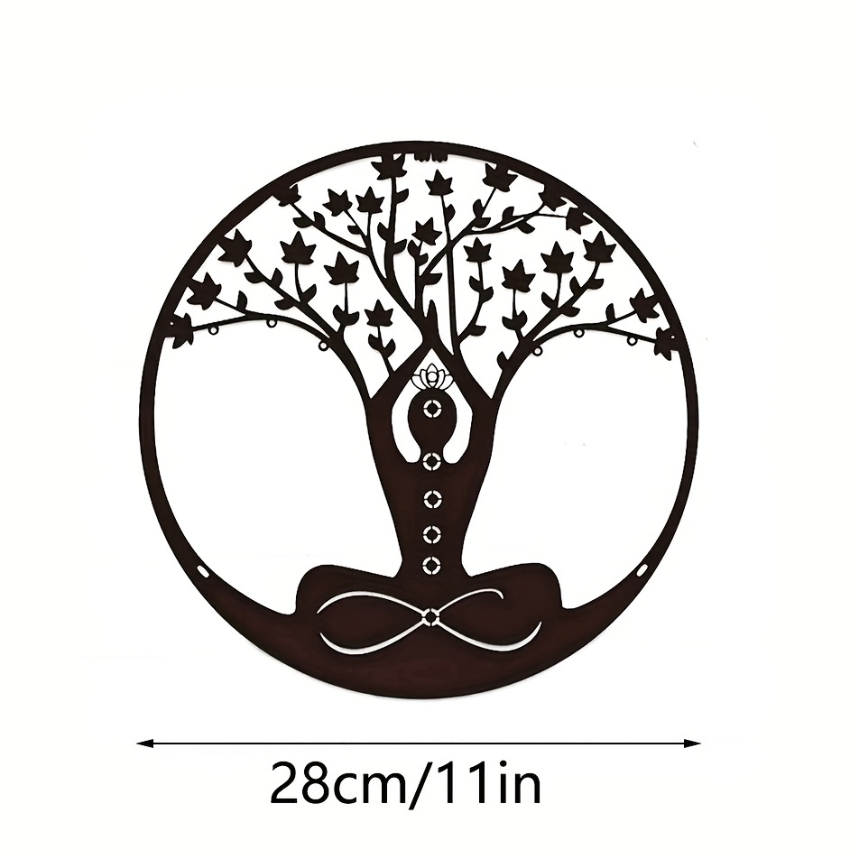 1pc Lucky Celtic Symbol Wall Decor, Metal Four Leaf Clover Pattern Wall Hanging Art Decal Plaque, For Home Bedroom Living Room Study Porch Decor,Halloween Room Decor Goth,wall Decor,home Decor
