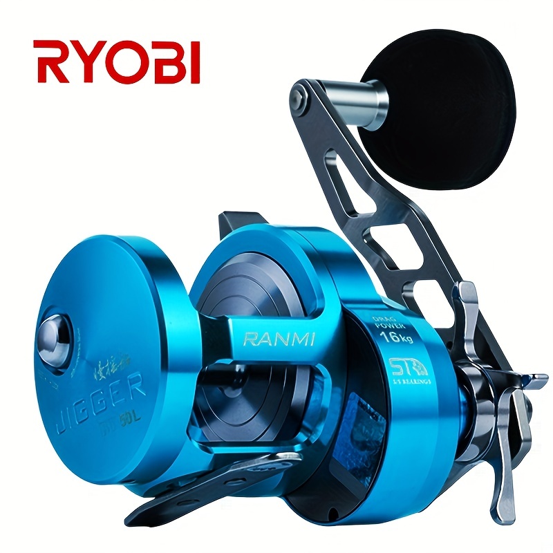 2021 Ranmi Slow Jigging Fishing Wheel: Max Drag 8+1bb - Temu
