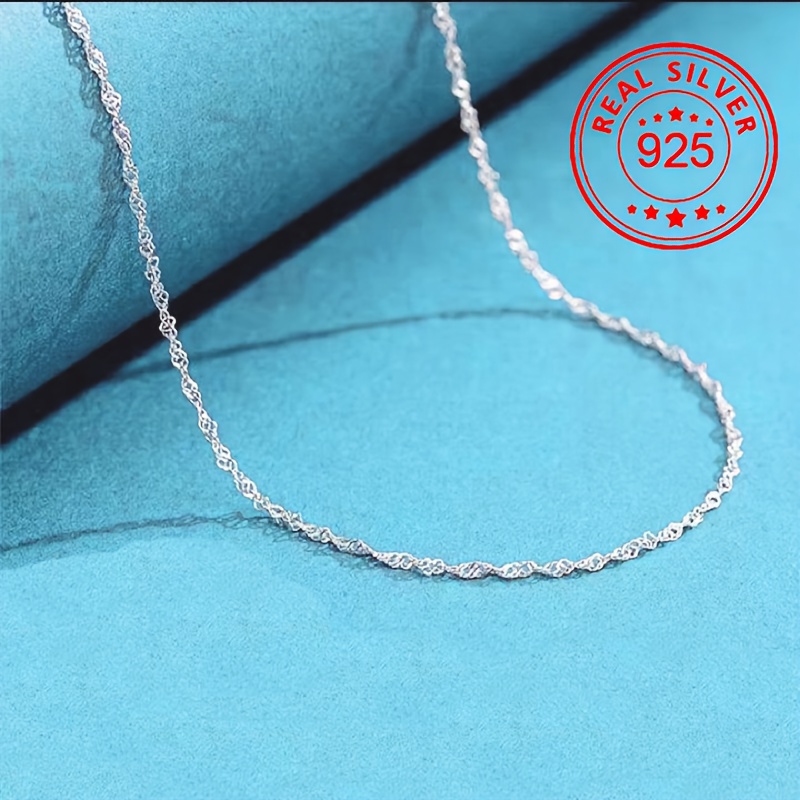 Thin Chain Necklace  clovae Jewelry – Clovae