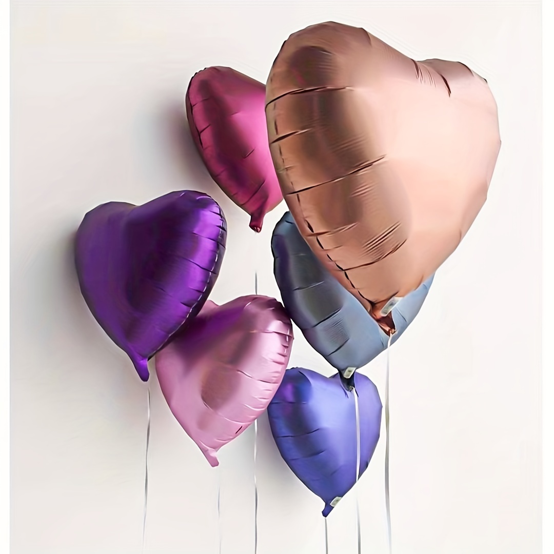Heart shaped Aluminum Film Balloon Outdoor Floating Helium - Temu