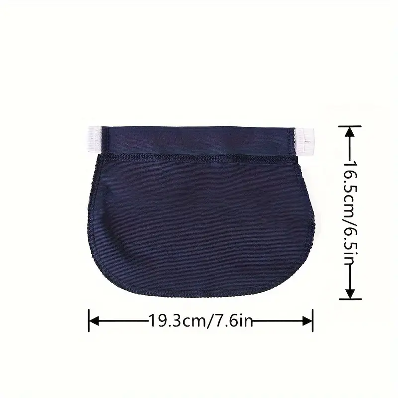 3 Pcs Adjustable Elastic Maternity Belt Waist Extender Maternity Sewing  Accessories Trousers For Women
