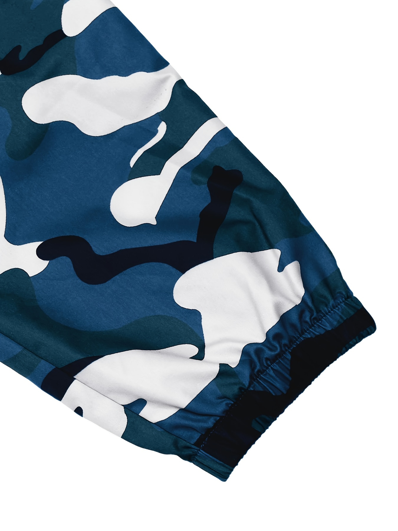 Pantalon De Jogging À Motif Camouflage, Pantalons De Sport Minces À Poches Multiples Pour Hommes, Décontractés Et Confortables Pour Le Printemps Et Lété détails 3