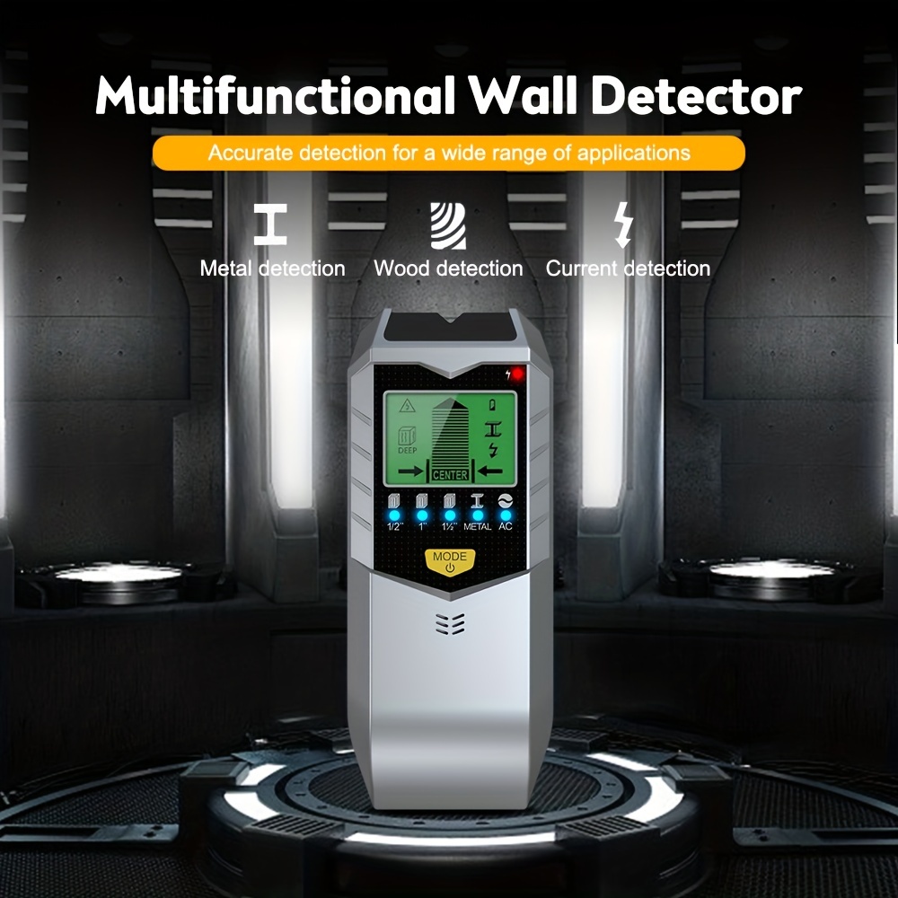 Détecteur mural électronique professionnel 5 en 1, détecteur de métaux  portable multifonctionnel, Scanner mural pour détecteur