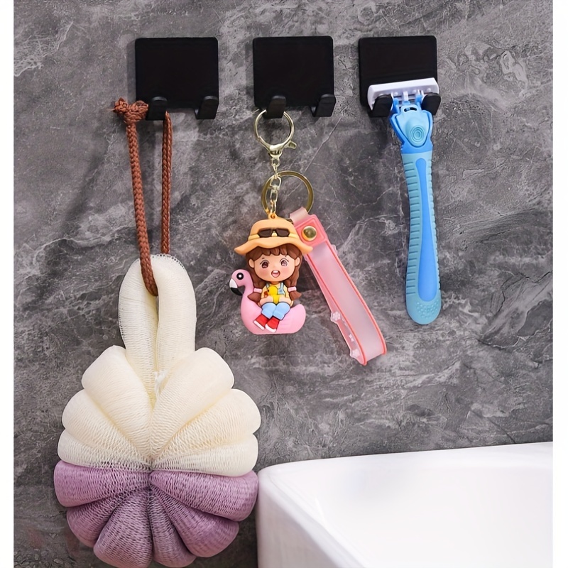 1pc Razor Holder for Shower, Razor Holder Hooks, Waterproof Self-Adhesive  Shaver Holder Hanger Hooks for Bathroom Kitchen to Organize Loofah Robe  Towel Plug