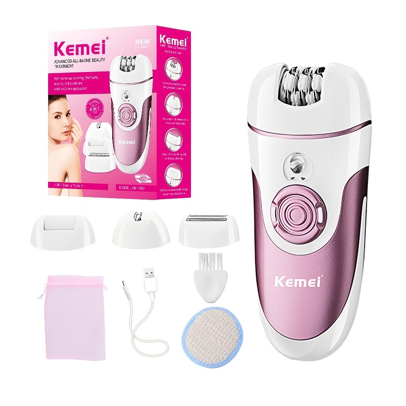 4 in 1 Electric Shaver for Women's Hair Removal