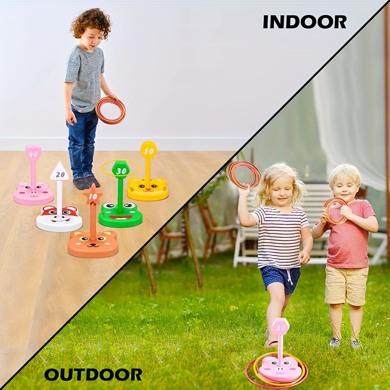 Indoor Ring Toss Game & Rings