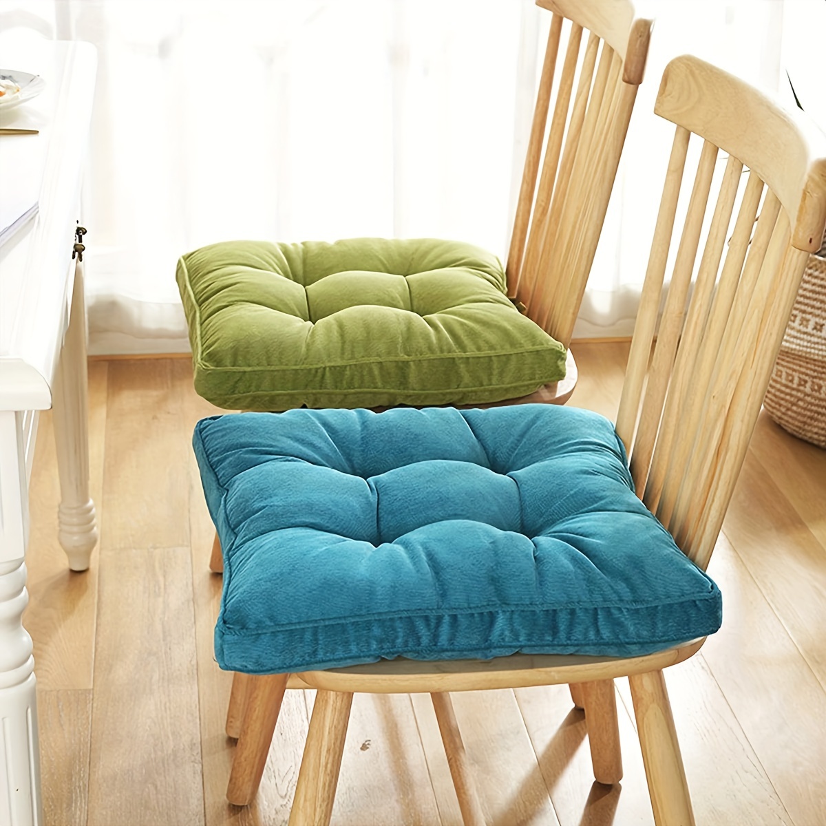 Linen Recliner Seat Cushion Cushion Integrated Rocking Chair - Temu