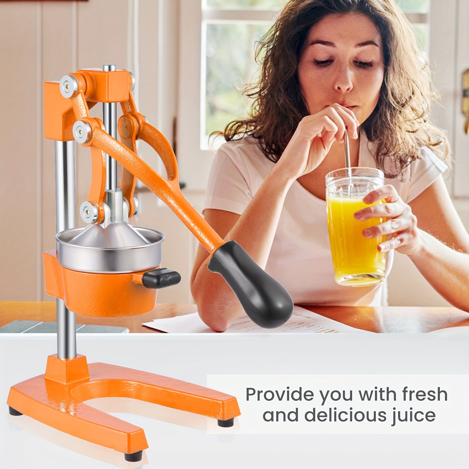 Fruit Manual Juicer Slag Juice Separation Press Squeezer - Temu