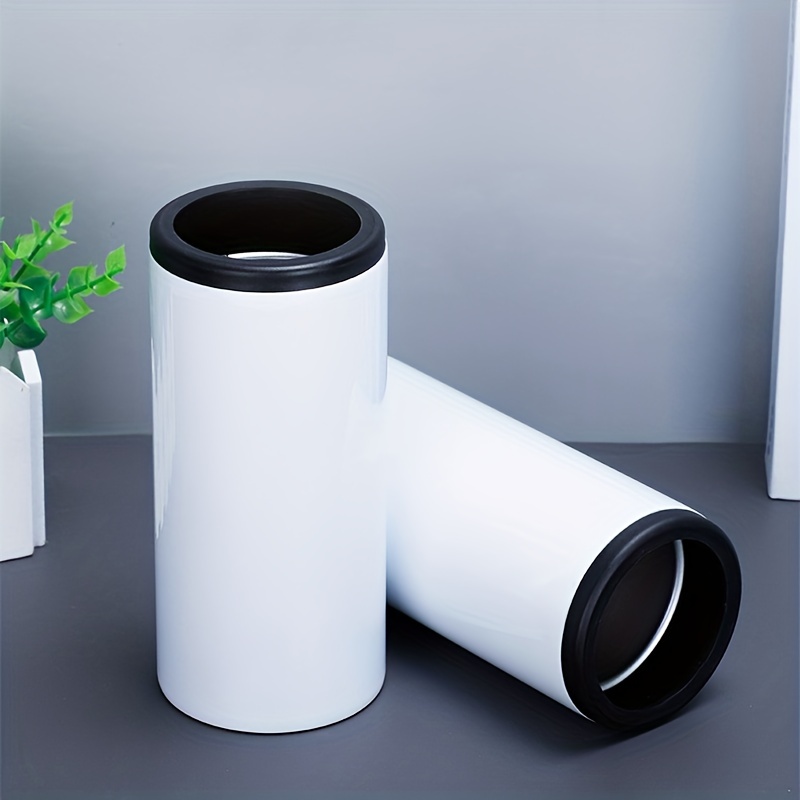 12oz Sublimation Straight Can Cooler Stainless Steel Insulation Cup