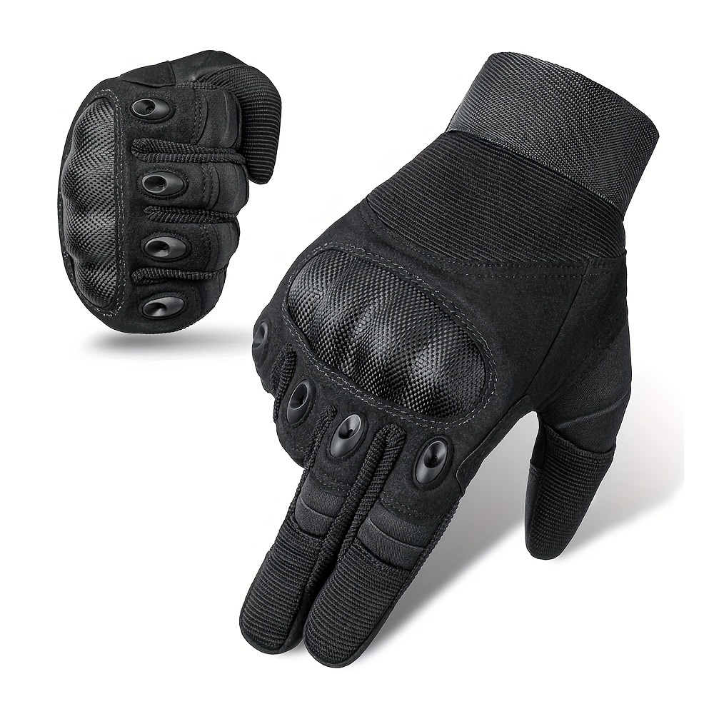 Un par de guantes militares de combate táctico para hombres, guantes  deportivos de verano, protecció JAMW Sencillez
