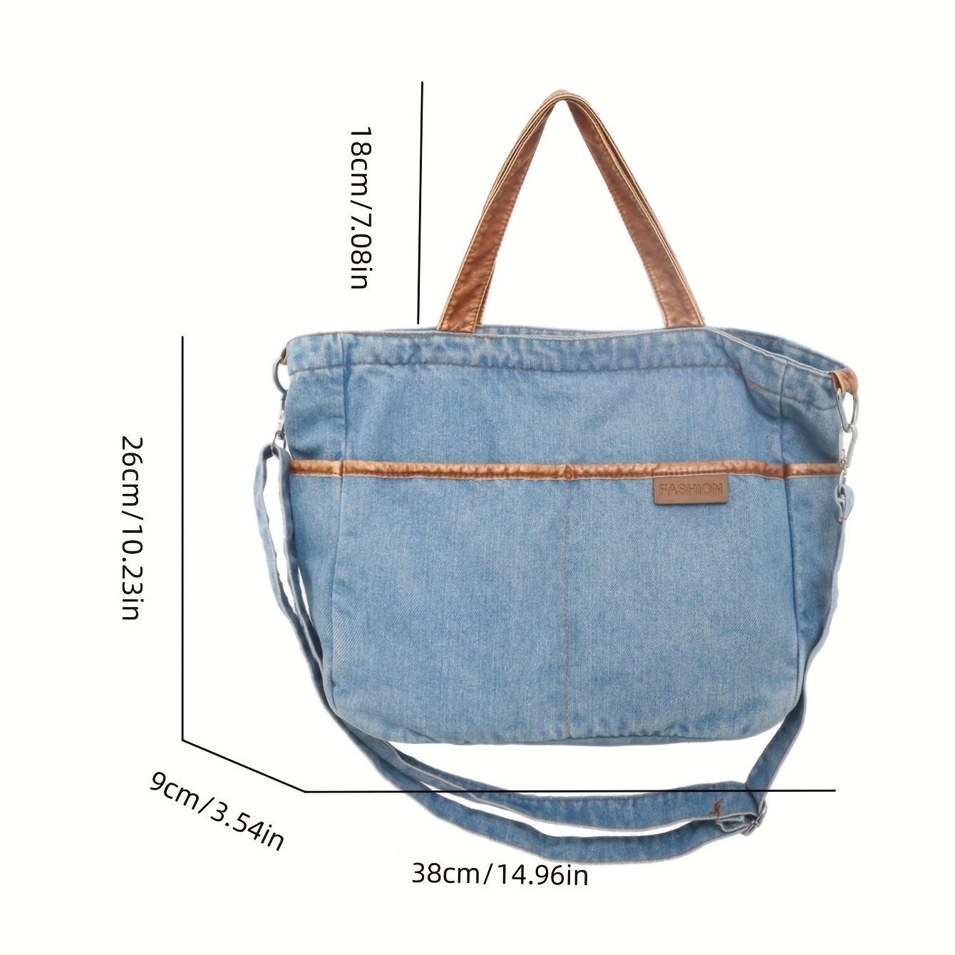 Fastrack best sale denim bag