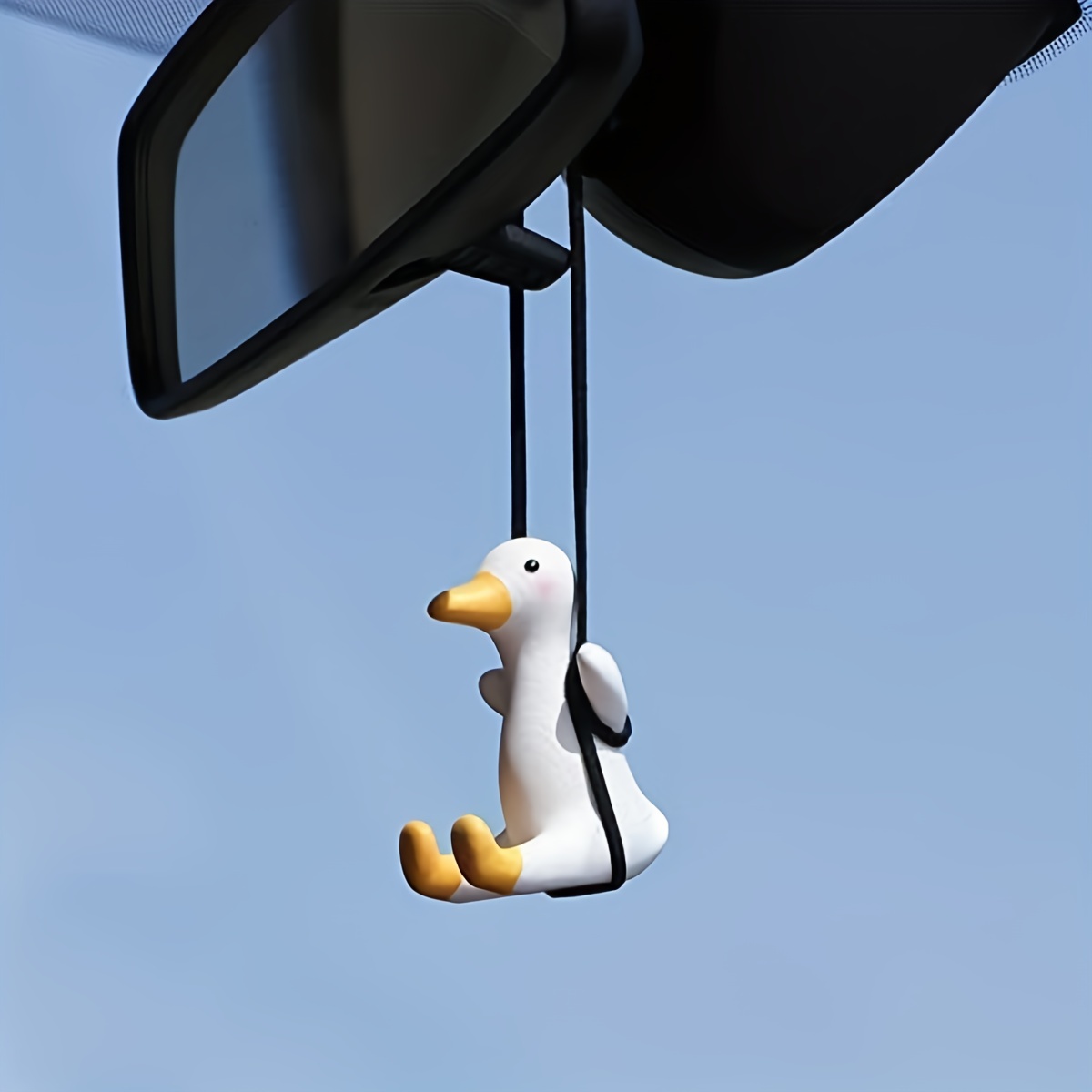 Schwingende Ente Hanging Ornament, SüßE Schaukel Ente auf Auto