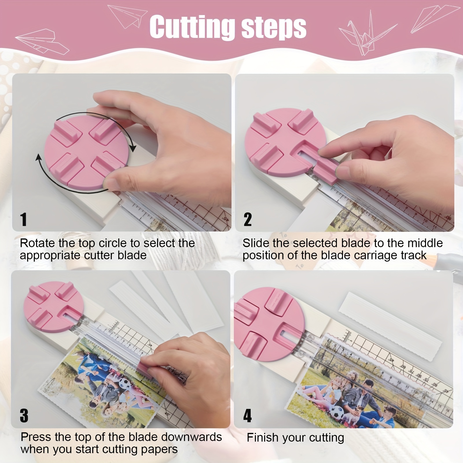 Card - Portable Mini Paper Cutter Craft Knife