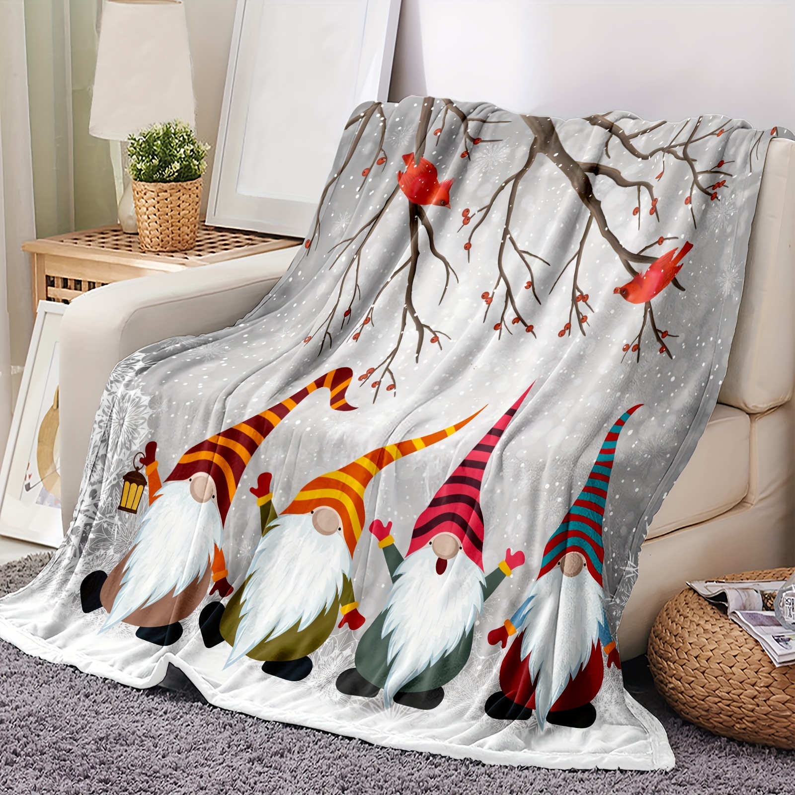 Gnome best sale throw blanket