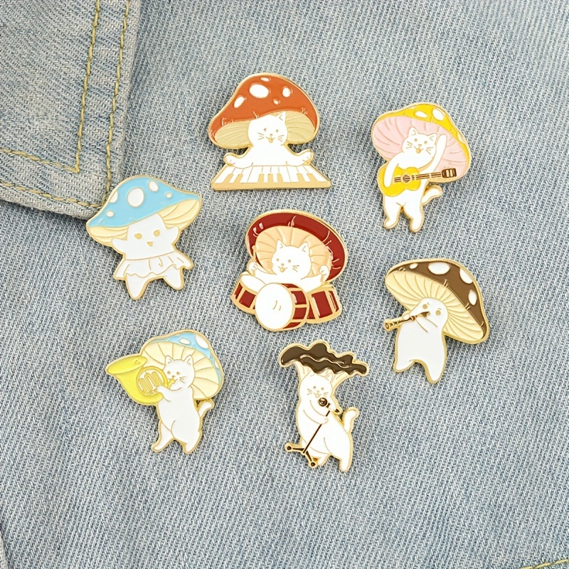 Mushroom Pins - Temu