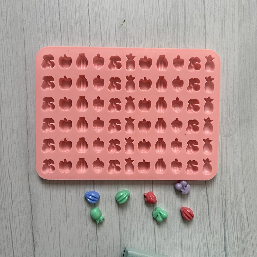 Silicone Mold Gummy Tray Candy  Silicon Mold Jelly Fruits - 66