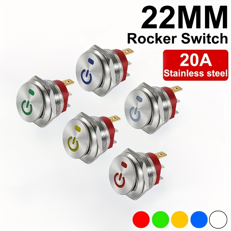 Switch 12 24V rocker switch 2x Hella 7832-41 1 snap 2 buttons