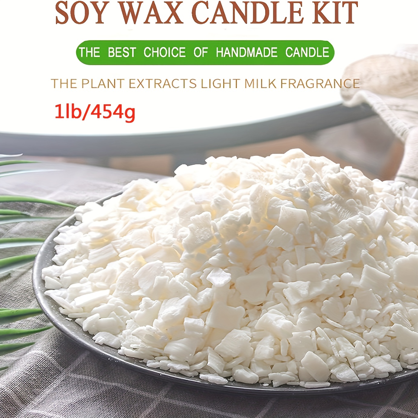 Soy Wax + Candle Making Kit - Temu