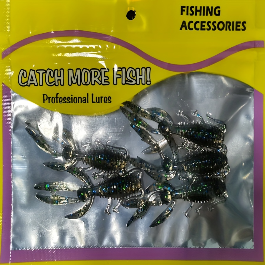 Simulation Shrimp Fishing Lure Soft Plastic Lures Fishing - Temu Canada