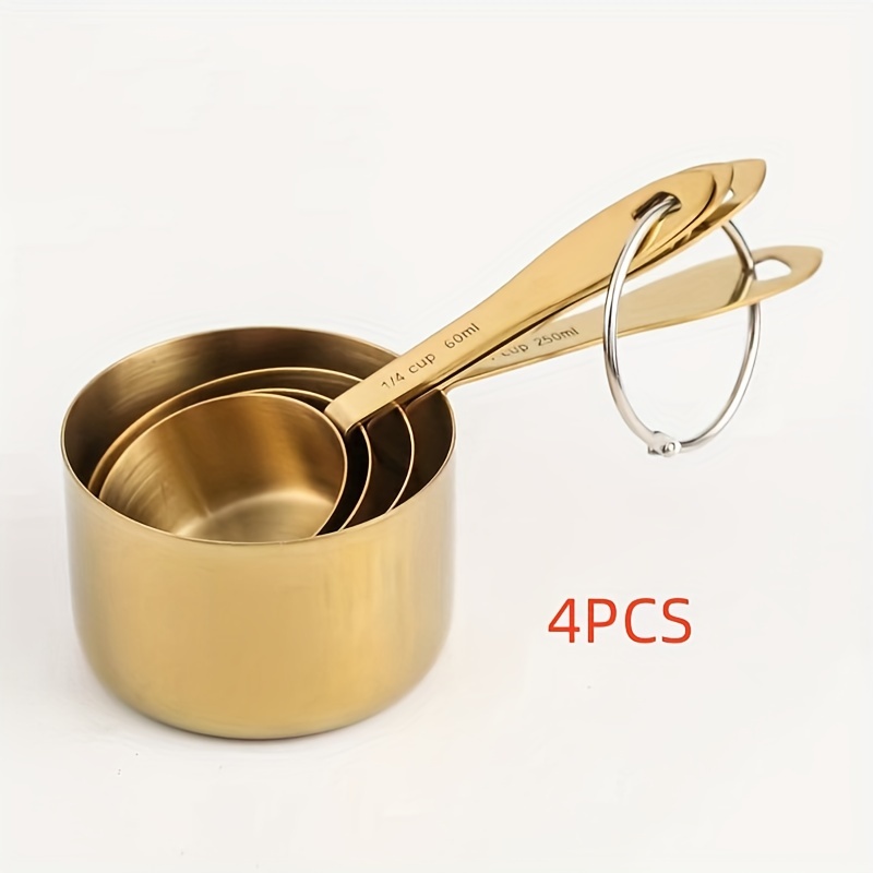 Metal Measuring Set - Gold-colored - Home All