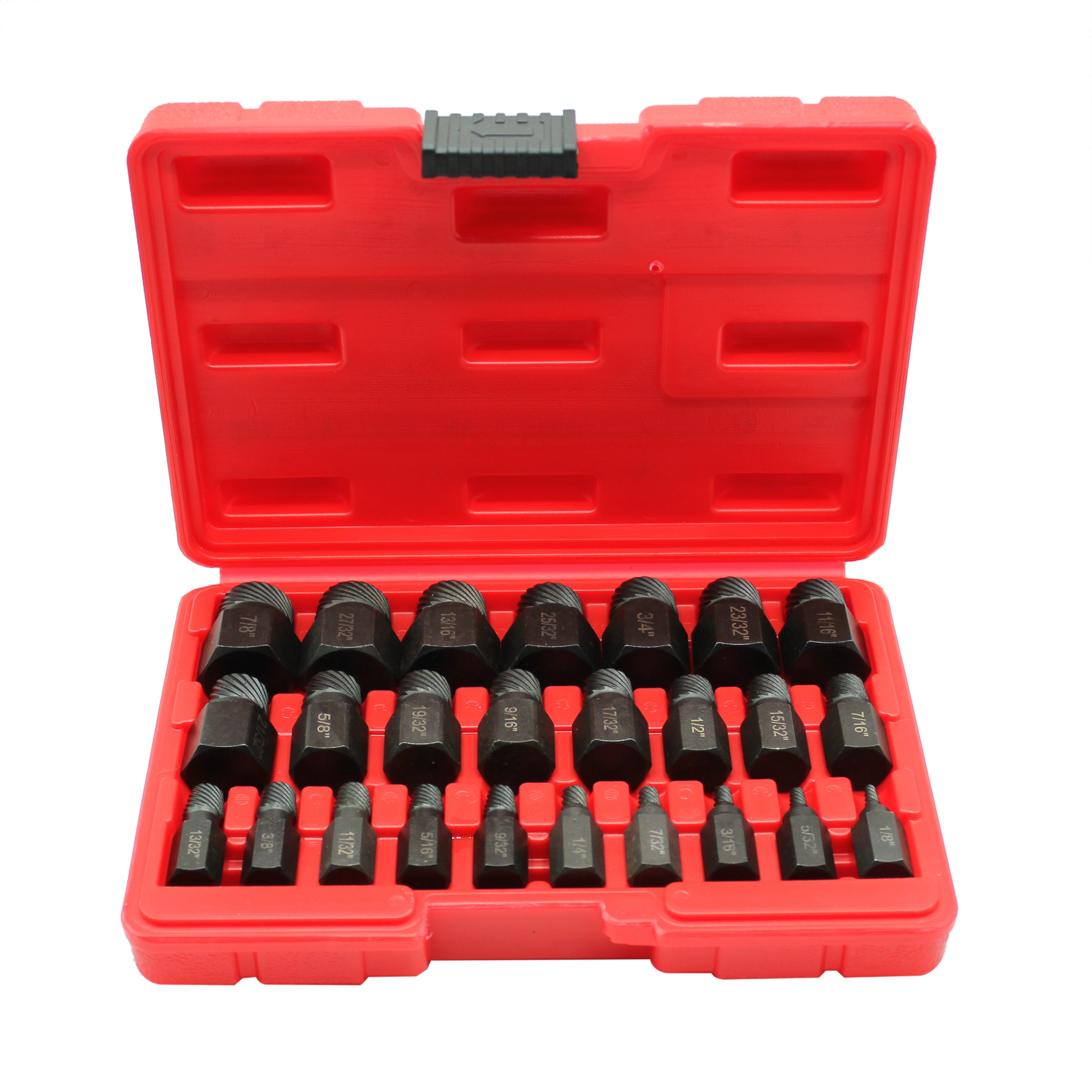 

25pcs Steel Durable Screw Extractor Set, Easily Remove Damaged Bolts & Screws