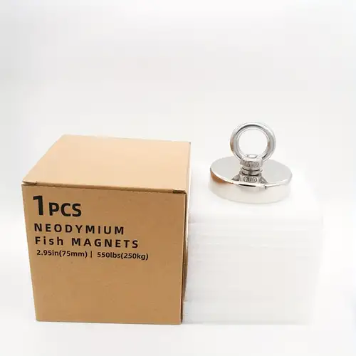 Super Strong Neodymium Fishing Magnet Kit 550 Lbs Pulling - Temu