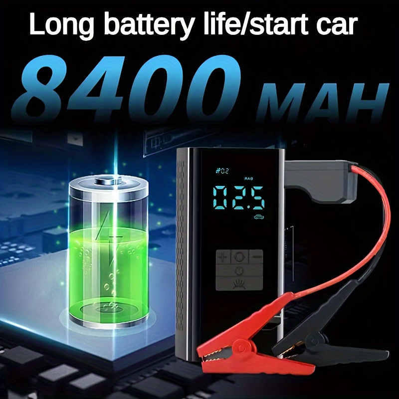Car Emergency Start Power Supply Air Pump Integrated With - Temu