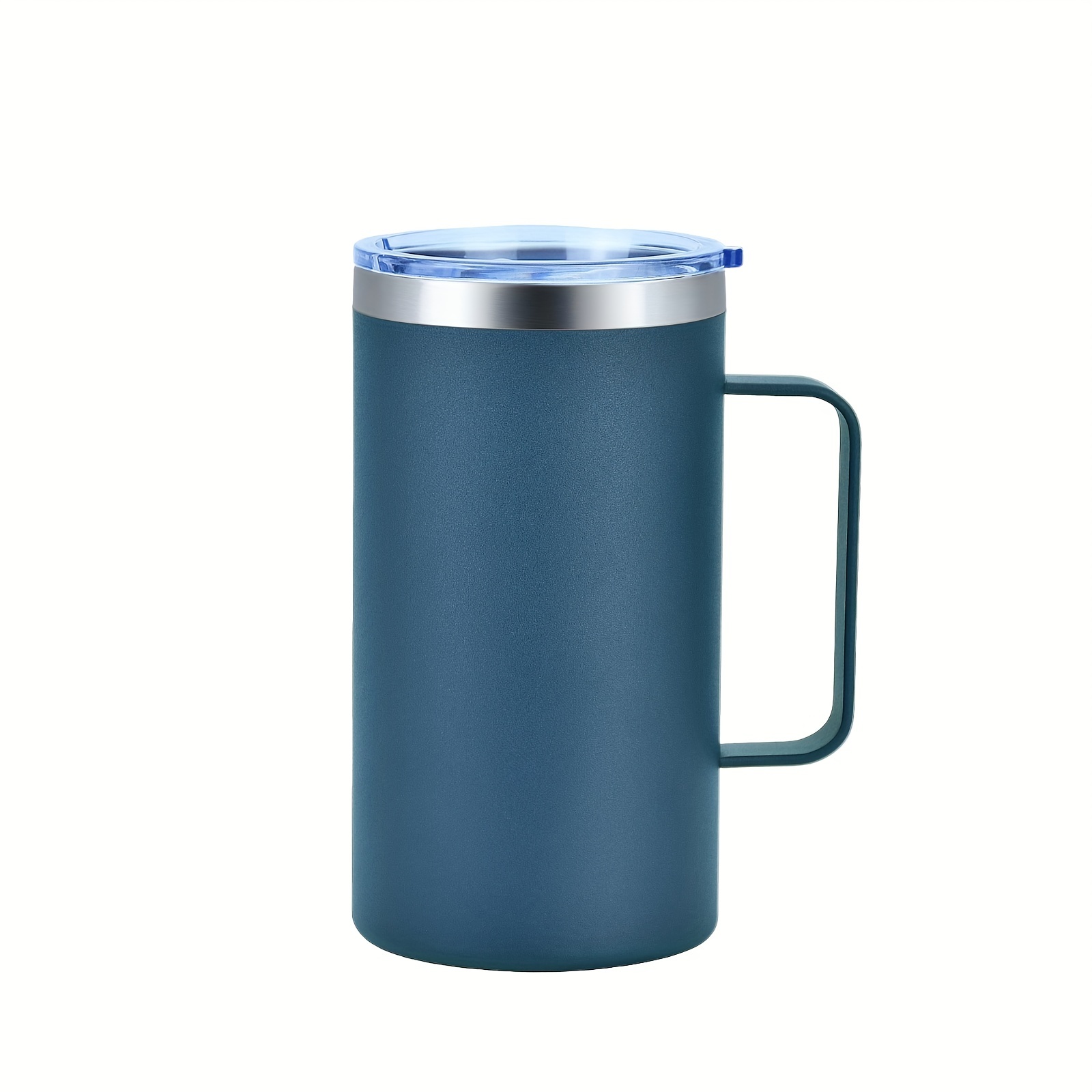 Double Wall Stainless Steel Coffee Mug With Lid - Vacuum Insulated Camping  Tumbler For Outdoor Coffee And Tea - Keep Your Beverages Hot Or Cold All  Day Long - Temu