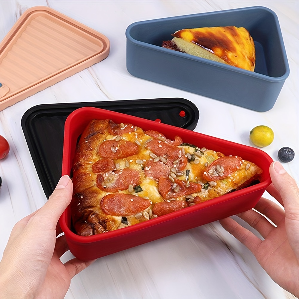 Pizza Crisper, Food Grade Silicone Material And Reusable Folding Food  Storage Crisper - Temu