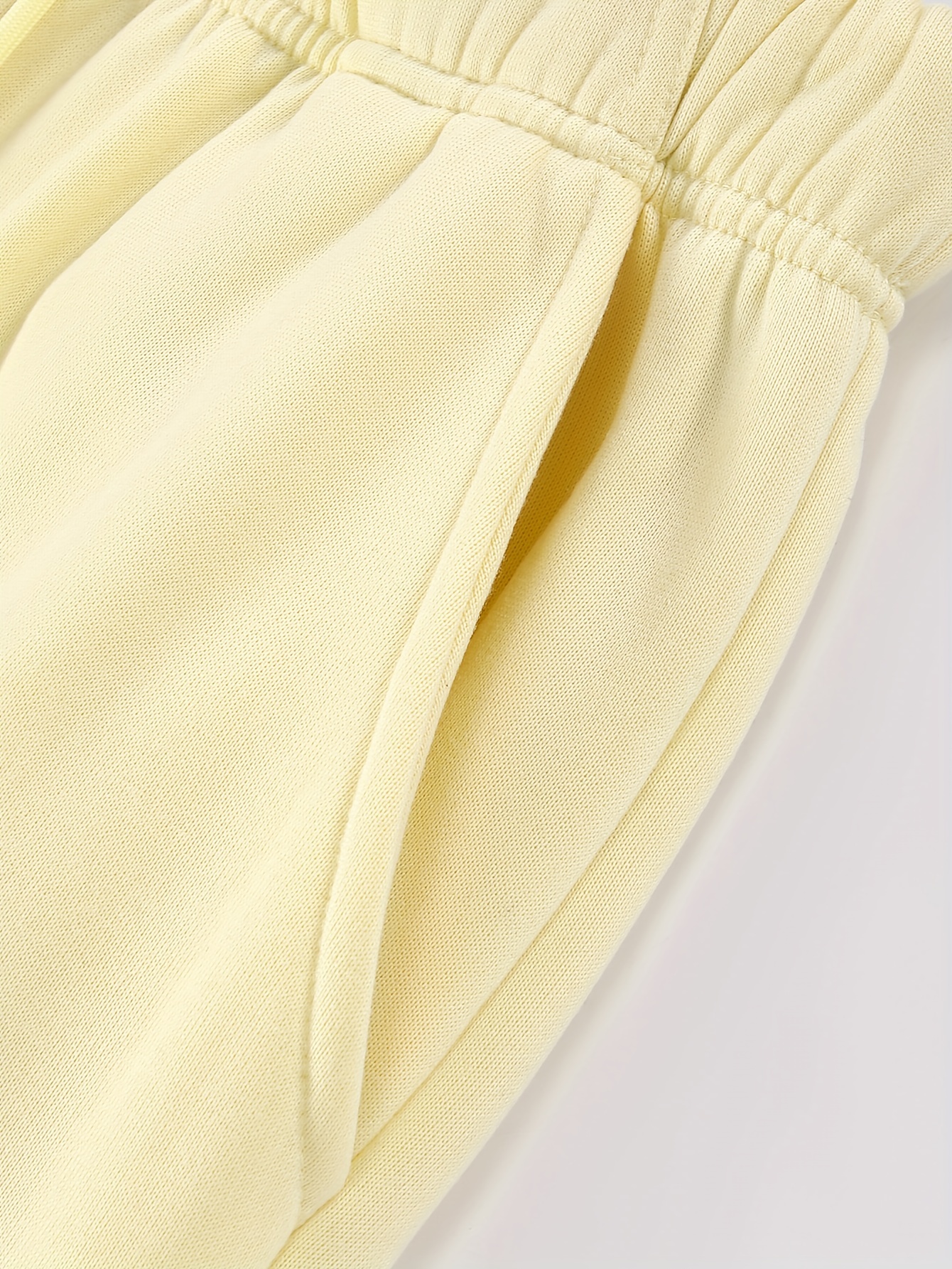 Enobarvne tekaške hlače iz flisa za prosti čas, tekaške hlače z vrvico in elastiko v pasu za zimo, ženske za prosti čas
