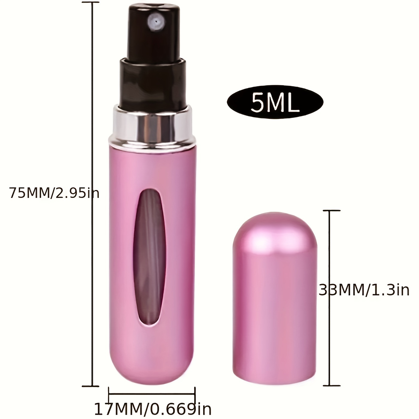 3/5pcs Mini Parfum Rechargeable Atomiseur Conteneur - Temu Belgium