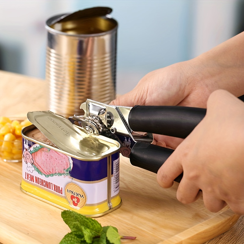 1pc Round Can Opener Kitchen Cabinet Under Lid Can Opener - Temu