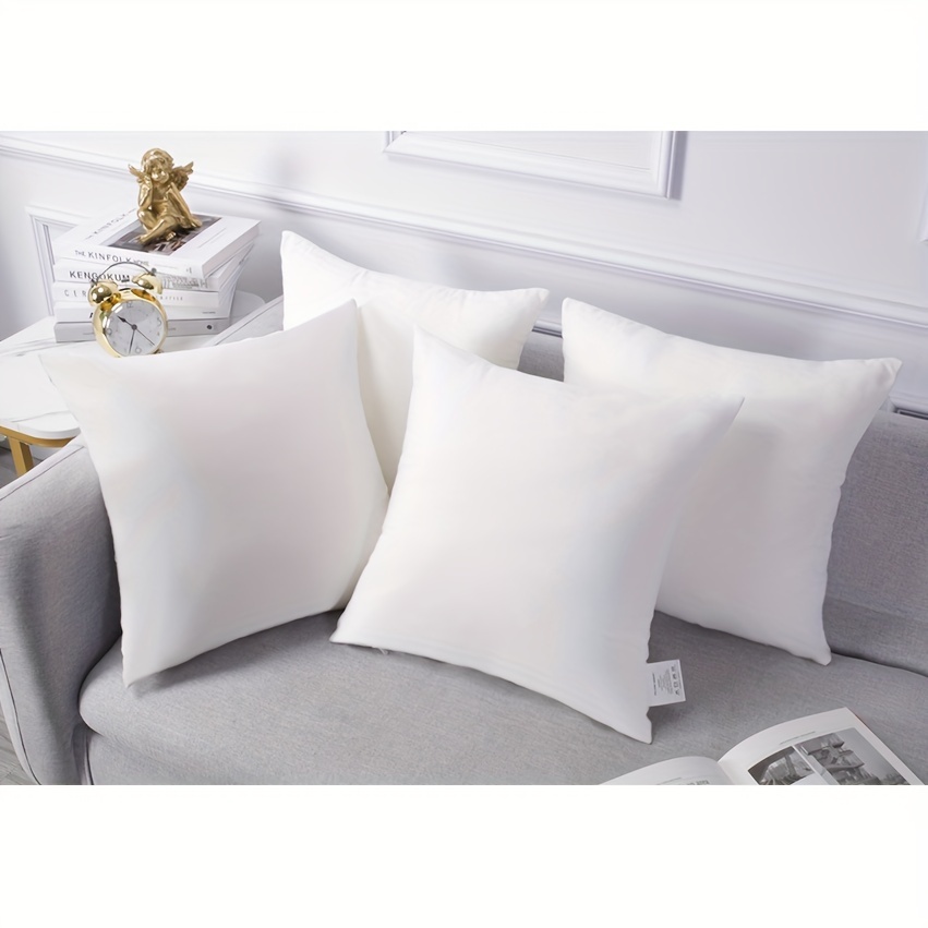 Square Sofa Pillow Insert Decorative Pillow Insert White - Temu