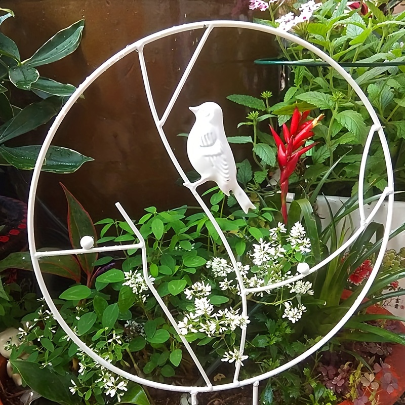 Supporto per piante rampicanti decoro uccellini - NaturDecor