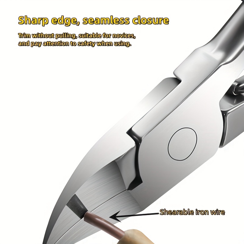 Stainless Steel Toenail Clippers Dead Skin Remover Nail Correction