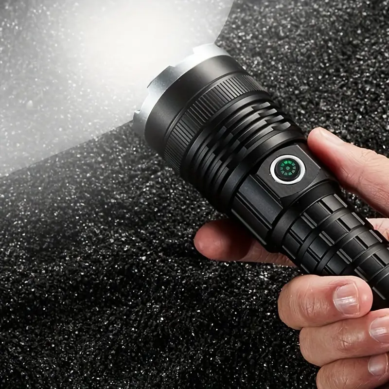 High Power Led Flashlights Self Defense Tactical Torch With A Bag