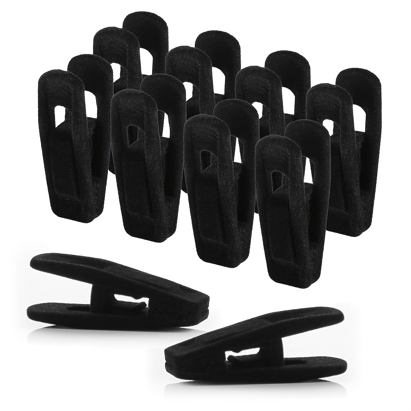 10 Clips Colgar Pantalones Terciopelo Negro 7 1 Cm/21 3 - Temu Chile